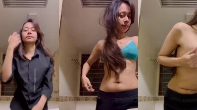 Bala ki khoobsurat ladki ki Hot Indian Nude Girl MMS Video