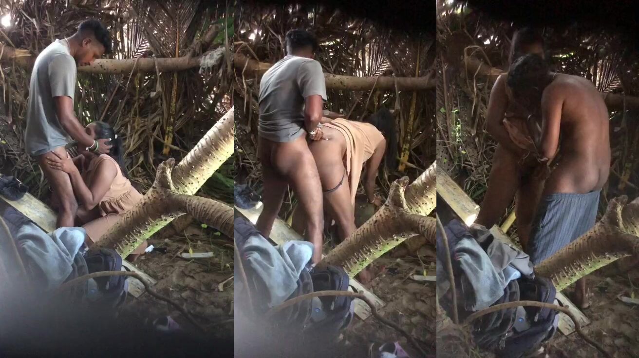 Wild sex in a secret location