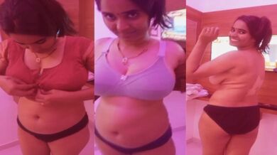 Devar ke saamne nangi hoti desi Bhabhi ki Amateur Sex Video