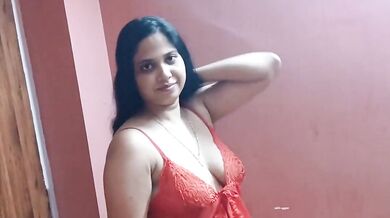 Laal nighty wali sexy aurat ko choda uske yaar ne