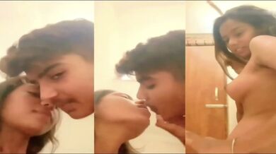 Jawani ke josh mein launde-laundiya ne banaya Sex MMS Video