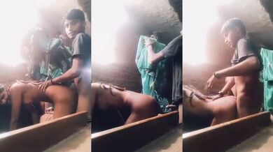 Ghodi bana kar jawan GF ko chod rahe ladke ne banaya Hot Sex MMS Video