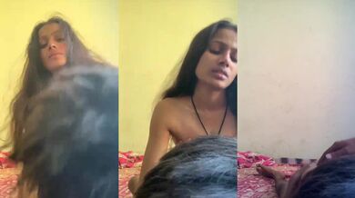 Lund par uchalti desi raand ka Hot Indian Sex MMS Video Clip
