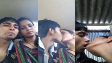 Gaadi aur godown mein banaya college lovers ne  Sex MMS Video