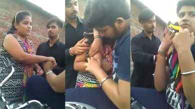 Harami ladkon ne record ki college GF ke sath Sex MMS Video