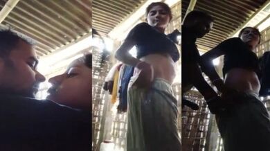 Jhopad-patti mein GF ko choda aur banaya Hot Sex MMS Video