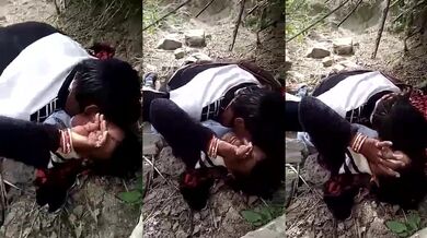 Bhabhi ki chudai jungle mein hui aur bana MMS Porn Video