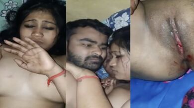 Chut ki seal todi yaar ne aur banaya Hot Sex MMS Video