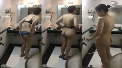 Lucknow mein bhai ne banaya behan ka Hidden Nude Video