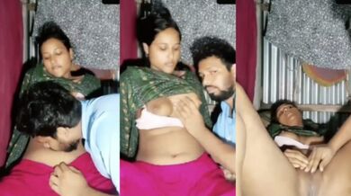 Video call par sex karte Punjabi couple ki XXX MMS Clip