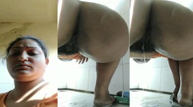 Chut ka moot nikaalti badi gaand wali desi chhinaal aurat